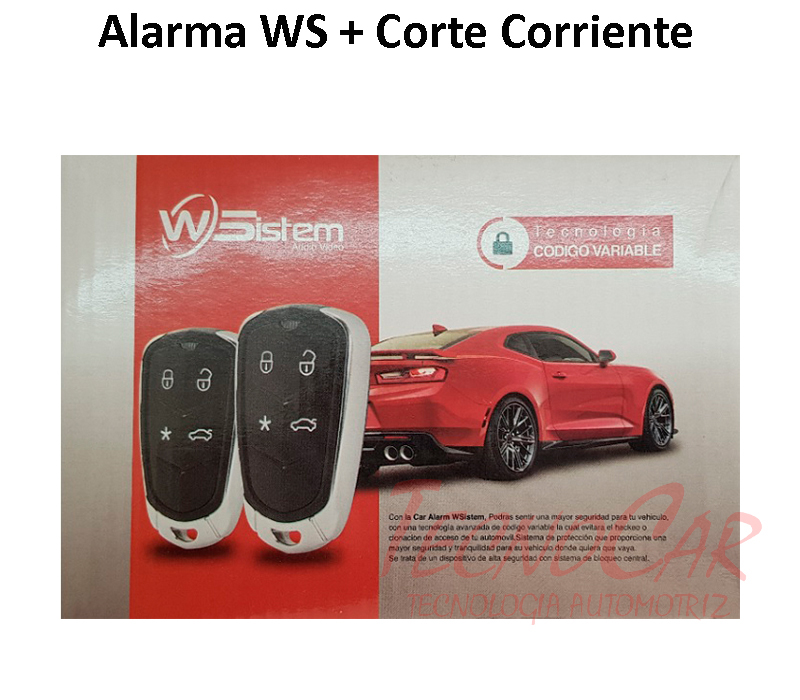 Alarma para Autos WS